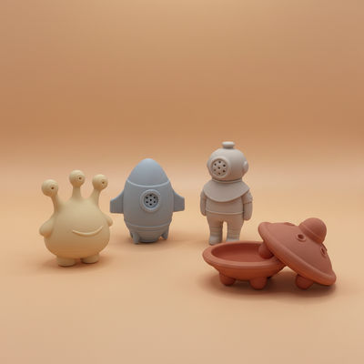 4 jouets anti-moisissure