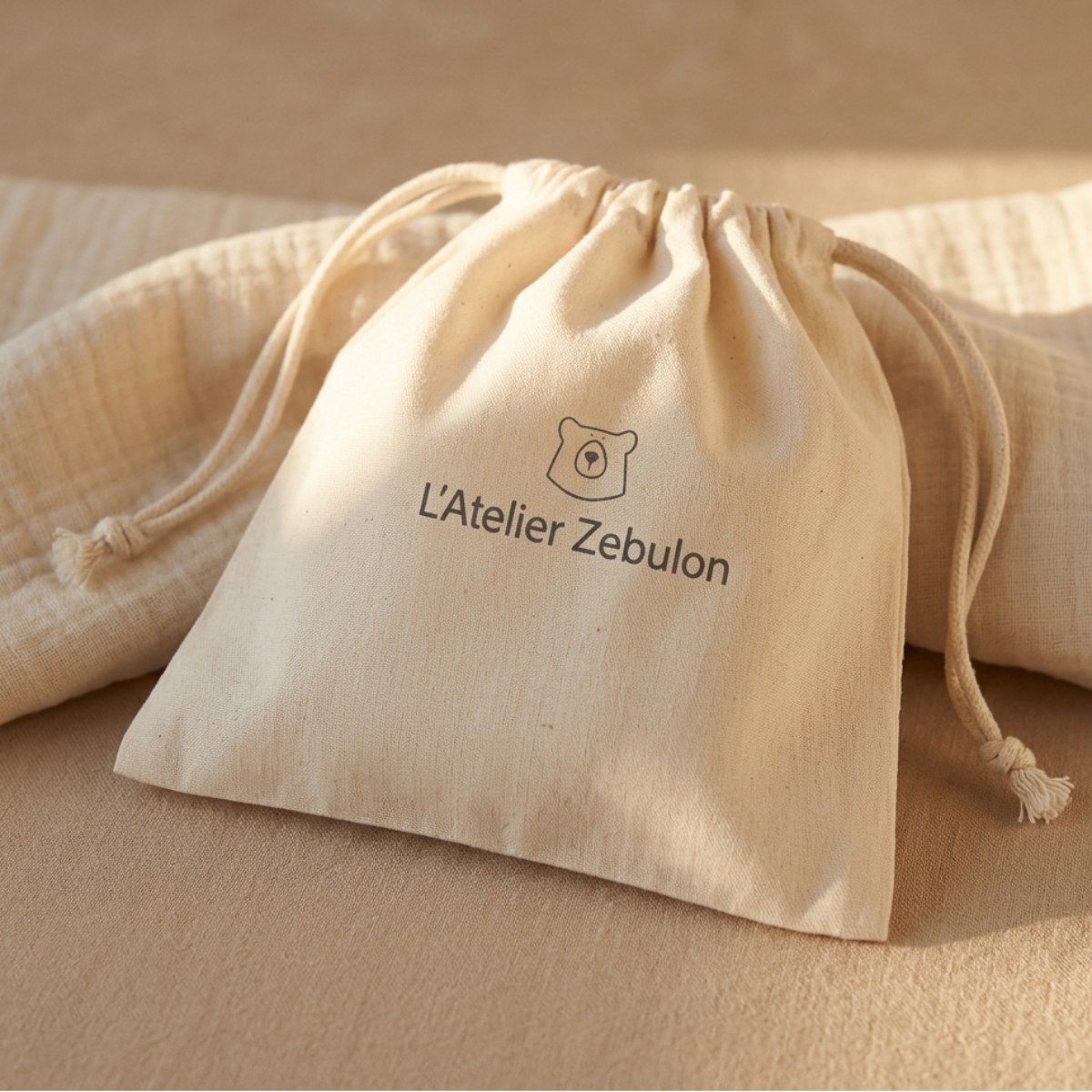 Pochon Coton L'Atelier Zebulon