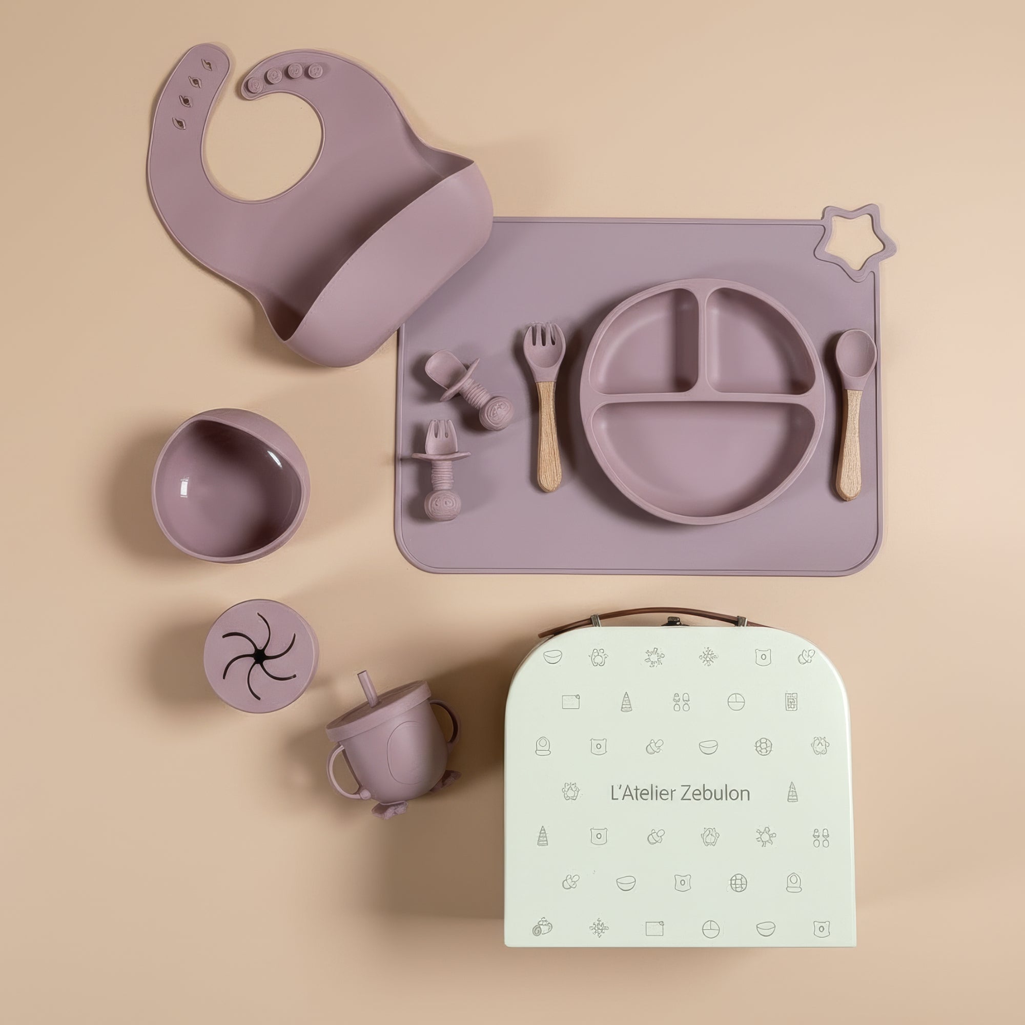 Le Coffret Repas - Édition Rose L'Atelier Zebulon